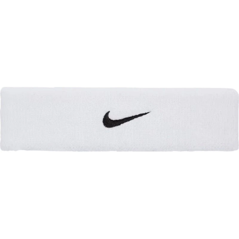 Nike Swoosh Classic Headband - Hvid/Sort