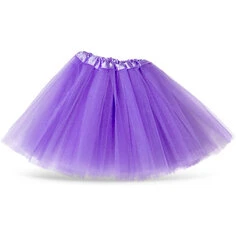 MaMaMeMo Tylskørt - Lilla, 27 cm (livvidde 40×70 cm)