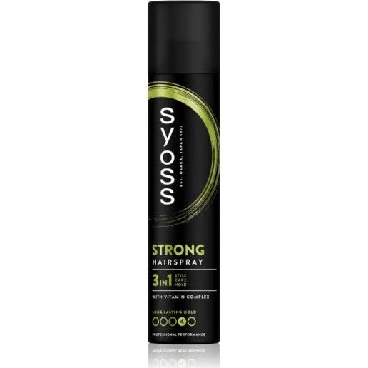 Syoss Ultra 3-i-1 Hårspray Stærkt Hold 300 ml