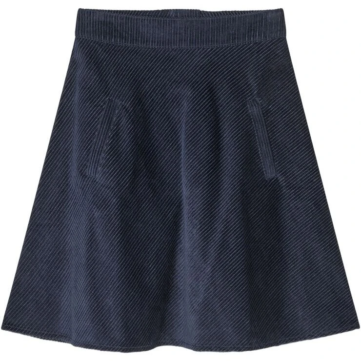 Pretty Cord Stelly A-formet nederdel, Parisian Night