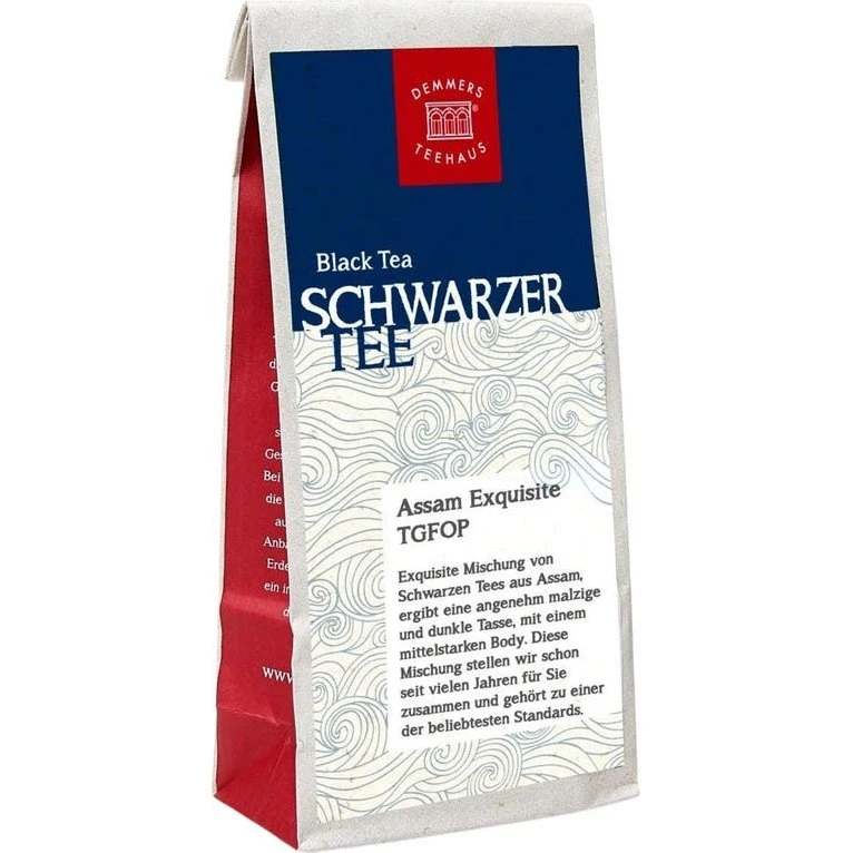 Demmers Teehaus Assam Exquisite Sort Te, 100 g