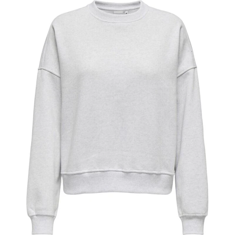 ONLY ONLDAZE L/S Crew Neck Sweatshirt Light Grey Melange