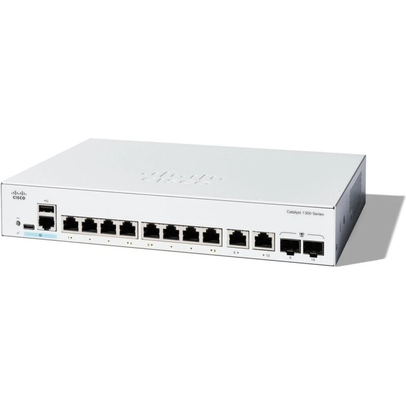 Cisco Catalyst 1300 — Administreret L2 Gigabit-switch, grå