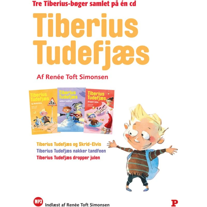 Tiberius Tudefjæs - Lydbog (3 bøger på 1 CD)