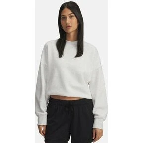 Under Armour Rival Fleece Oversized Crew - Distant Gray