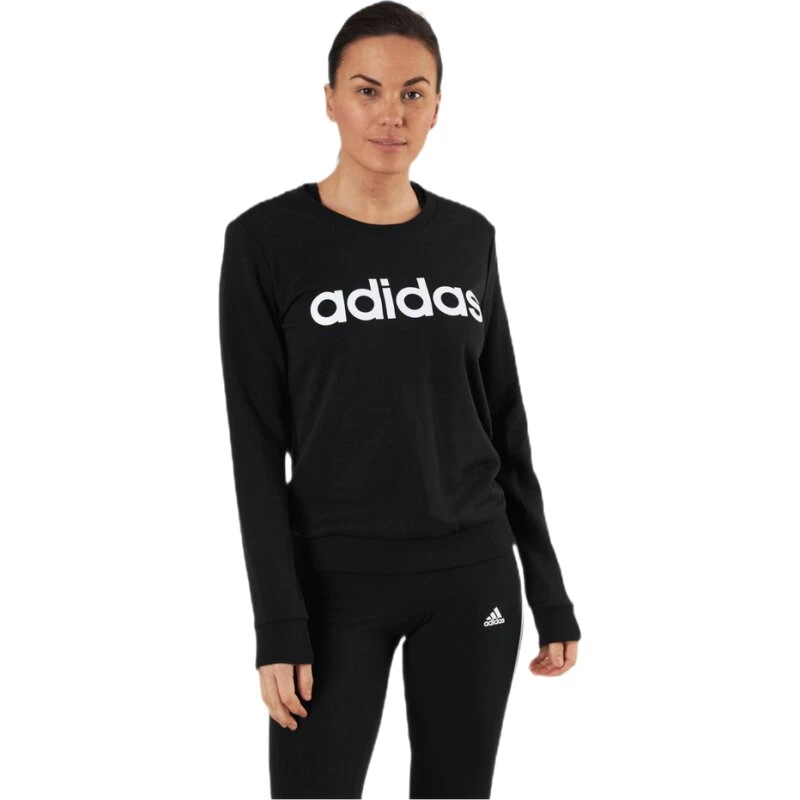 adidas Essentials Sweatshirt Sort/Hvid