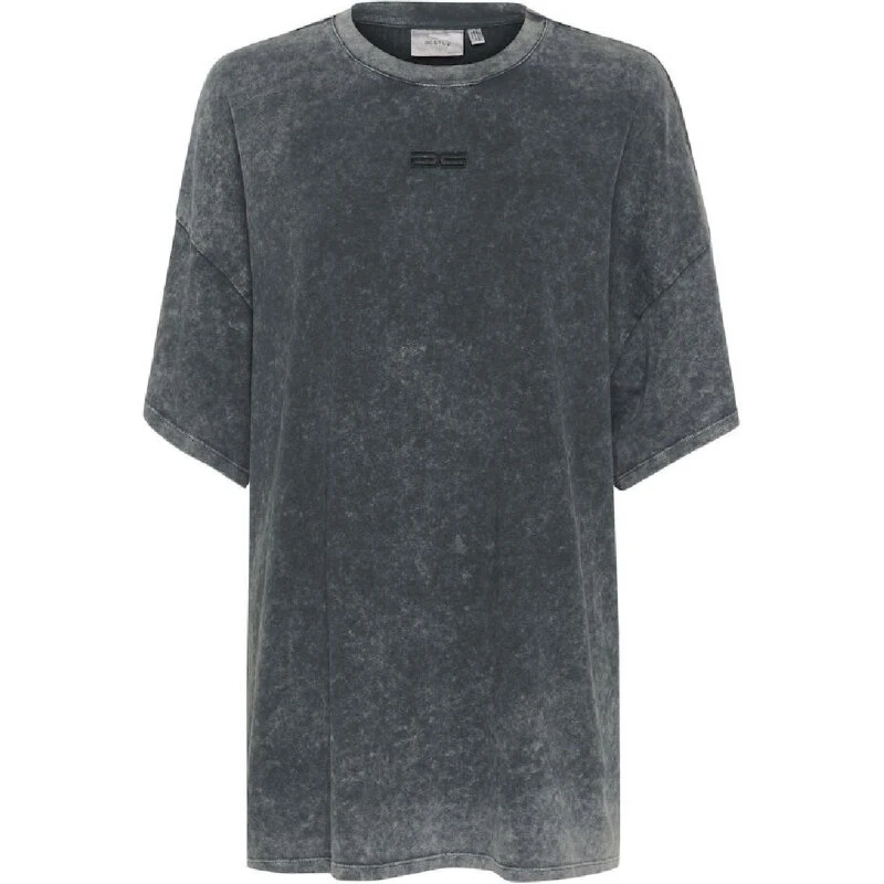 Gestuz JioGZ Oversize Tee - Dark Grey Washed