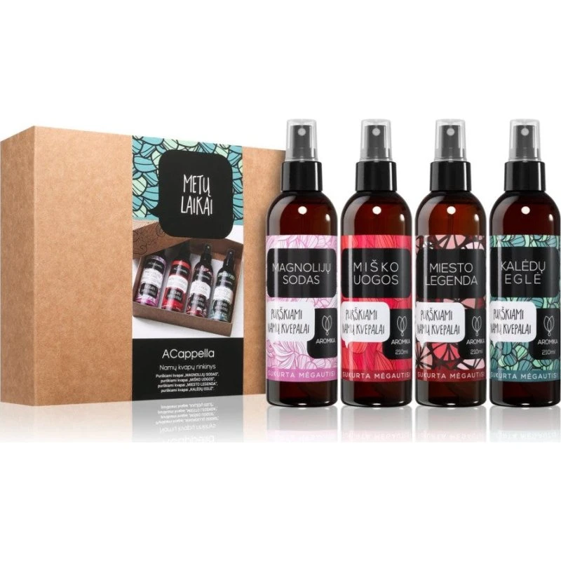 ACappella The Seasons rumparfume gavepakke 4x200 ml