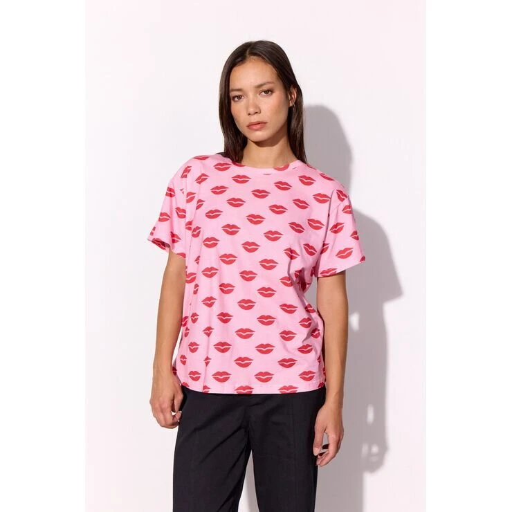 Hunk-N Lips T-shirt, økologisk bomuld