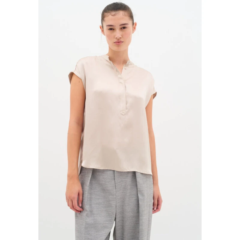InWear Lucienne Silk bluse, champagne