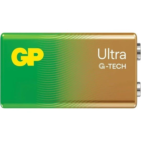 GP Ultra 9V Alkaline Batteri
