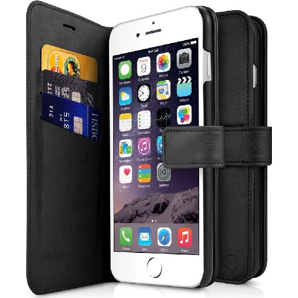 ITSKINS BOOK cover til Huawei Y6 II® - Sort