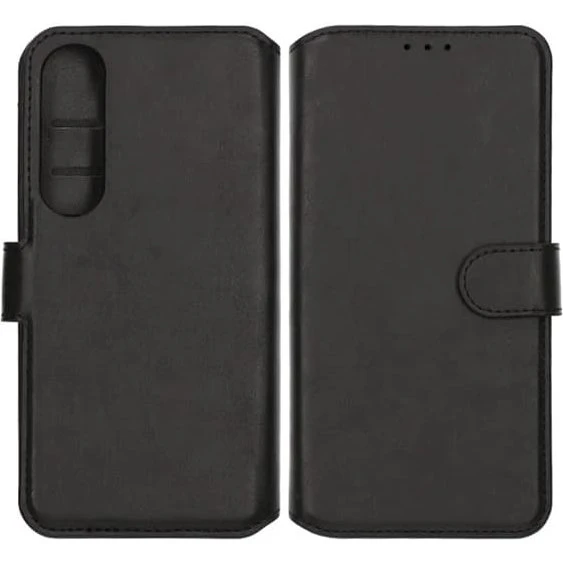 Rvelon Pung Etui Magnet til Samsung S25 Edge - Sort