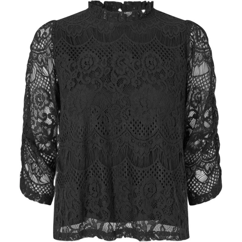 Lollys Laundry LilouLL Bluse 3/4 - Sort