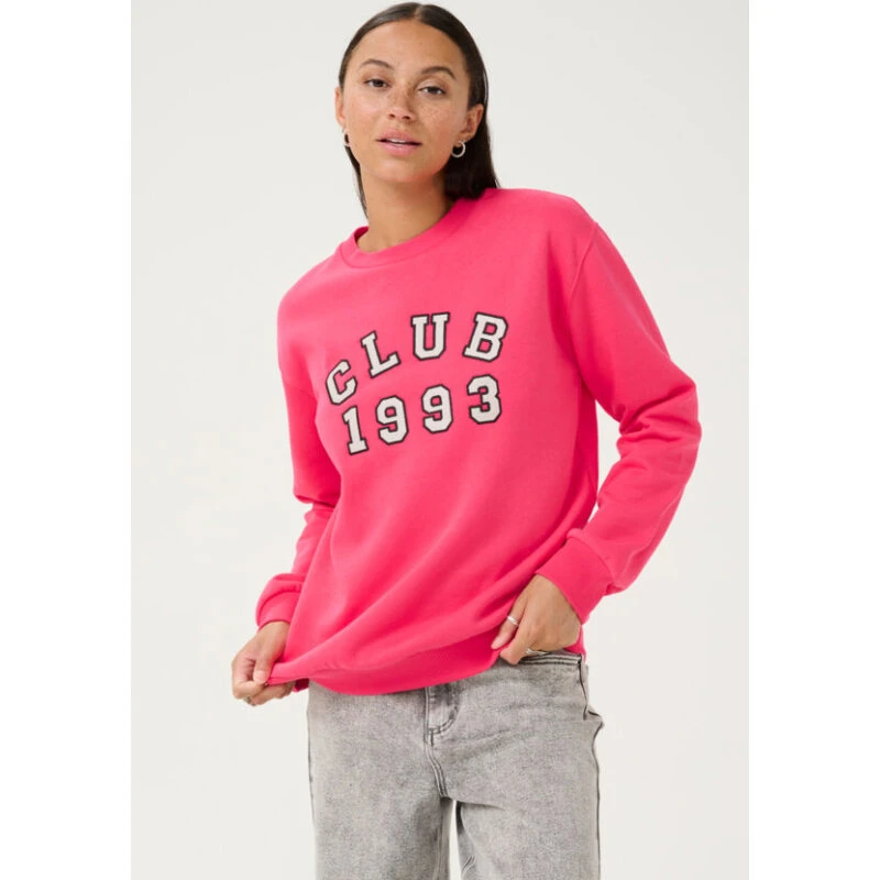 KAFFE Viola sweatshirt – raspberry