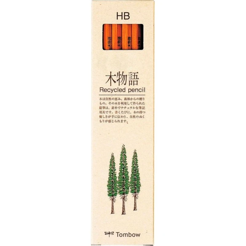 Tombow Blyanter Recycled HB - 12 stk