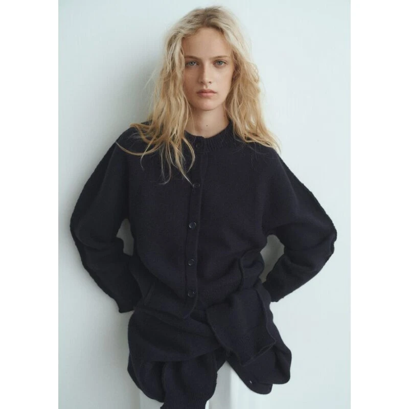 Mango Cardigan - royal blue