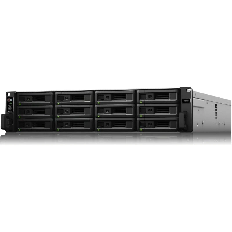 Synology RackStation SA3200D 2U NAS (Intel D-1521, 8GB) – sort/grå