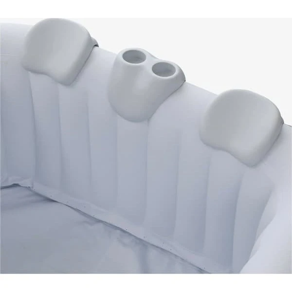 Spa Nakkepude x2 & Drinksholder x1 - Ergonomisk PU-skum