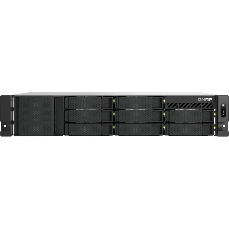QNAP TS-855eU-RP 8GB – 2U 8-bay NAS, 2.5GbE, redundant PSU