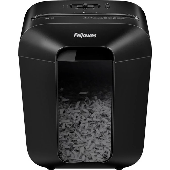 Fellowes LX45 Makulator, P4 Krydsmakulering, 17L, 8 ark