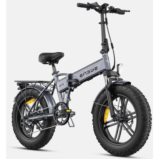 ENGWE EP-2 Boost Foldbar Elcykel, 20'' Fat Tire, 48V 13Ah, Grå