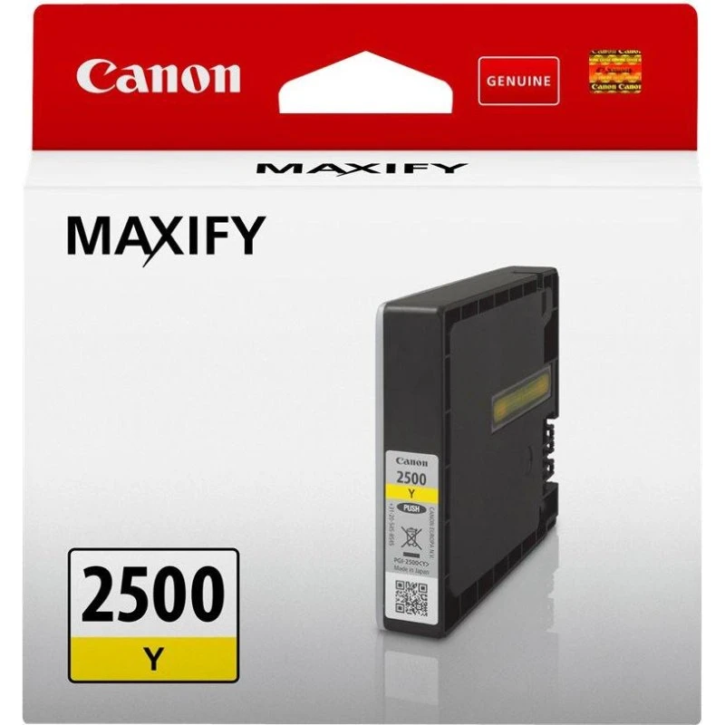 Canon PGI 2500 Y Gul Blækbeholder (9303B001)