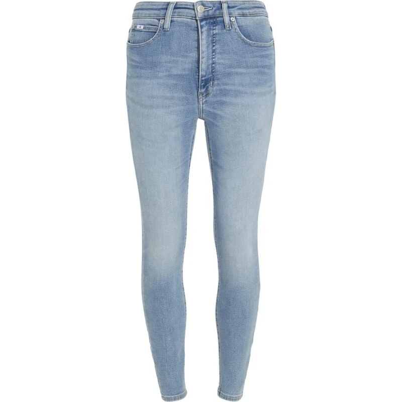 Calvin Klein High Rise Super Skinny Ankle - Denim Light