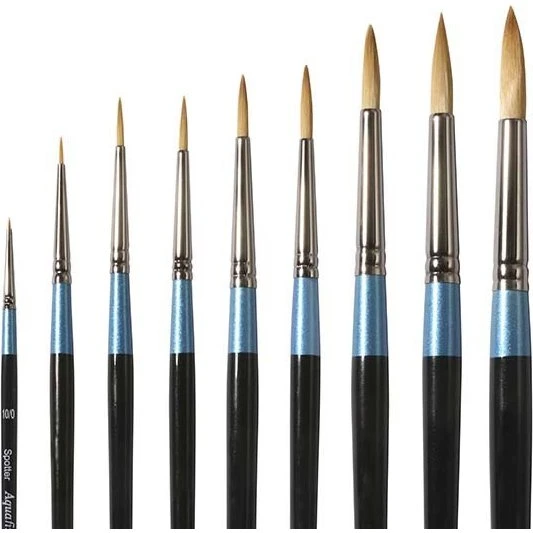 Daler-Rowney Aquafine Series 85 Rund Pensel Nr 2/0