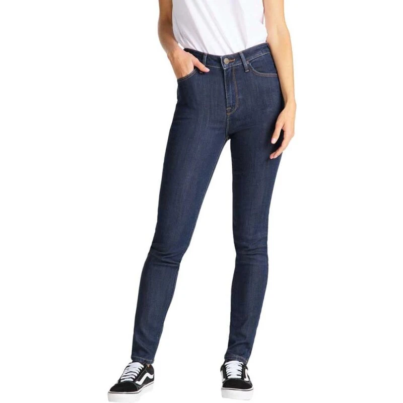 Lee Scarlett High Waist Skinny Jeans Blå 31/33 (Dame)