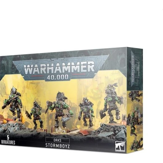 Warhammer 40,000 Orks Stormboyz - 5 figurer