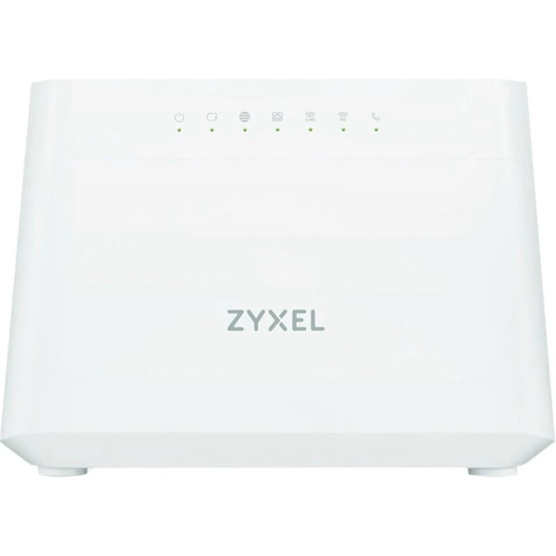 Zyxel DX3301-T0 trådløs router Wi‑Fi 6 Dual‑band, Gigabit, hvid