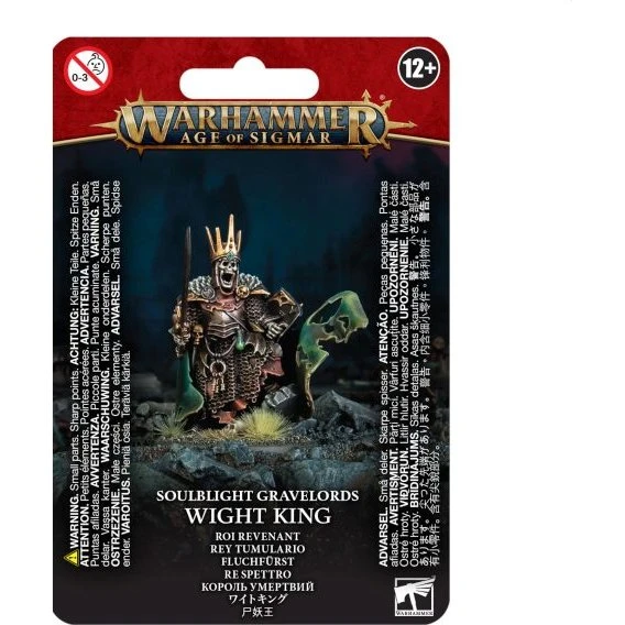 Soulblight Gravelords: Wight King med Baleful Tomb Blade
