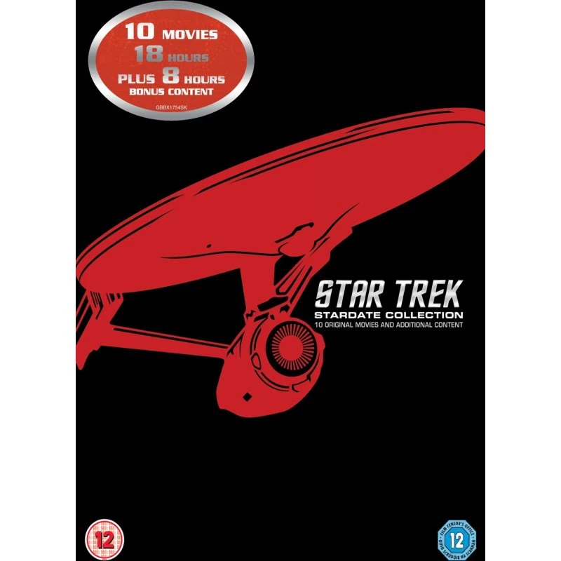 Star Trek 1-10: The Movies Stardate Collection (12 DVD)