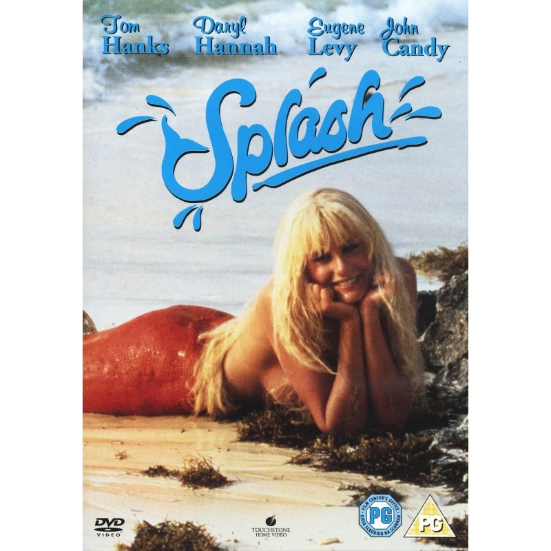 Splash (DVD) - Klassisk 80'er komedie med Tom Hanks
