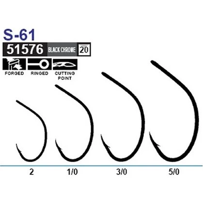 Owner S-61 Singel Hook 2