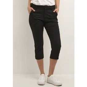 Kaffe KAlea Capri-bukser – Black Deep
