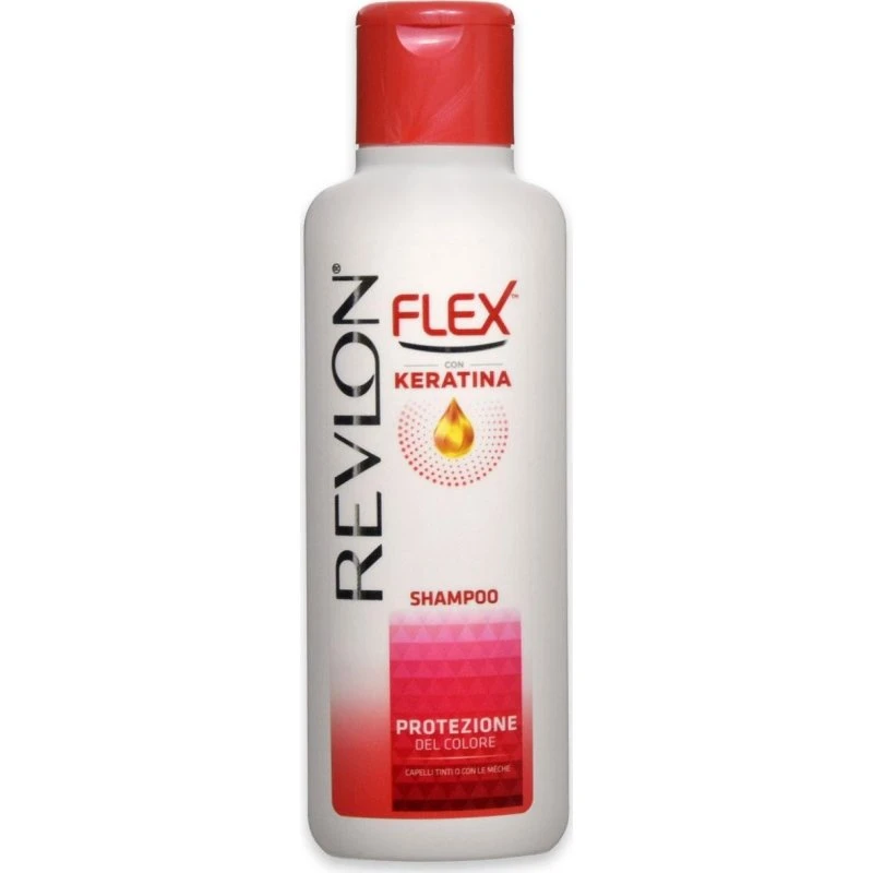 Revlon Flex Keratin Farvebeskyttelse Shampoo 400 ml