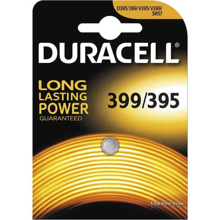 Duracell 399/395 Knapcellebatteri SR57