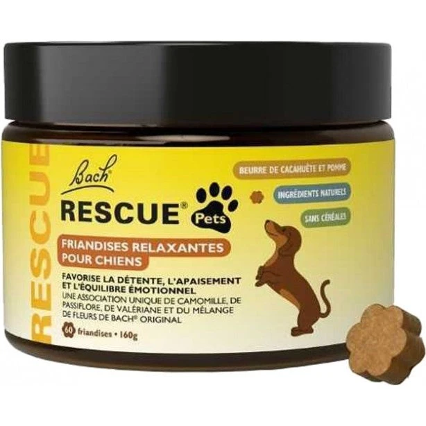 Fleurs de Bach Rescue Pets Afslappende slik til hunde x60