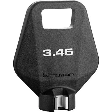 Birzman 2-vejs nippelnøgle 3.45 mm - Sort