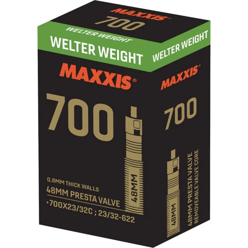 Maxxis Welterweight slange 700x23/32C Racerventil 48mm
