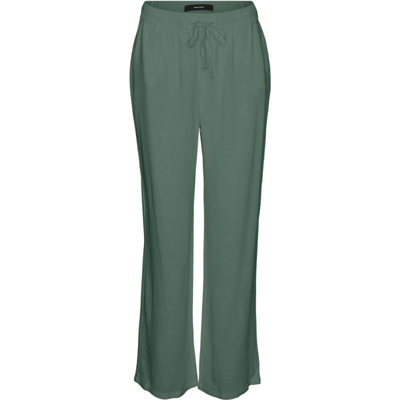Vero Moda Line Linen Mix bukser – Laurel Wreath