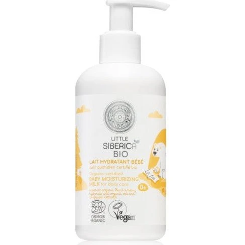 Natura Siberica Little Siberica BIO Fugtighedsmælk til spædbørn 250 ml
