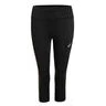 ASICS CORE CAPRI sportsleggings til kvinder - sort, XS
