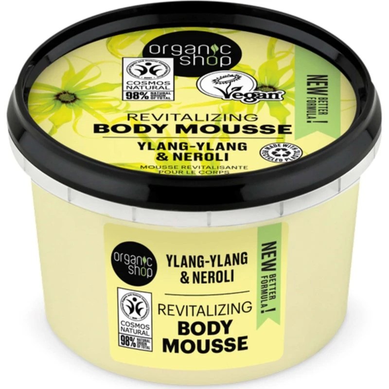 Organic Shop Body Mousse Ylang & Neroli 250 ml