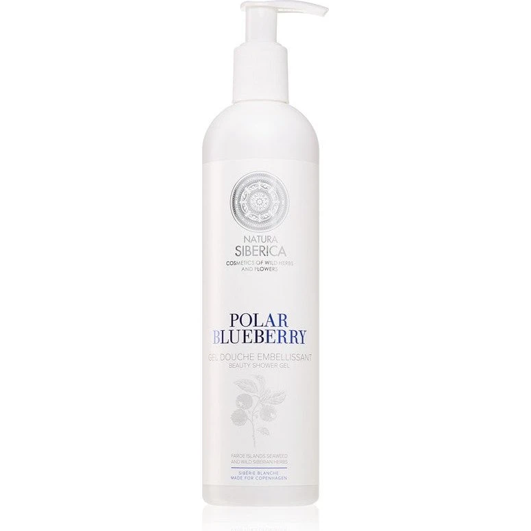 Natura Siberica Badegel med polar blåbær, 400 ml