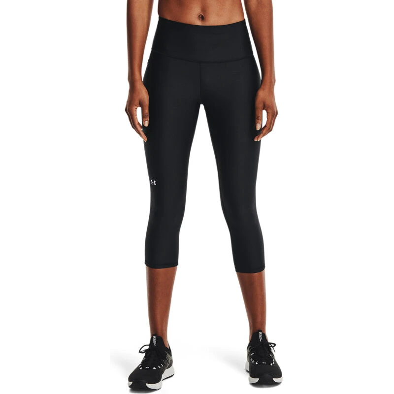 Under Armour HeatGear HiRise Stramme Løbebukser Black/White