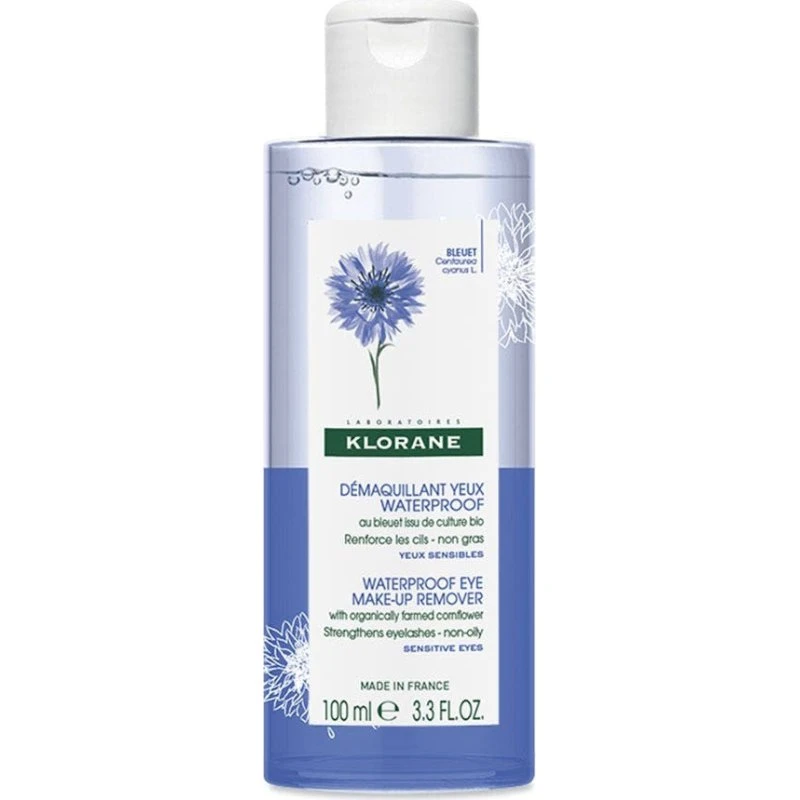Klorane Bleuet vandfast øjenmakeupfjerner 100ml