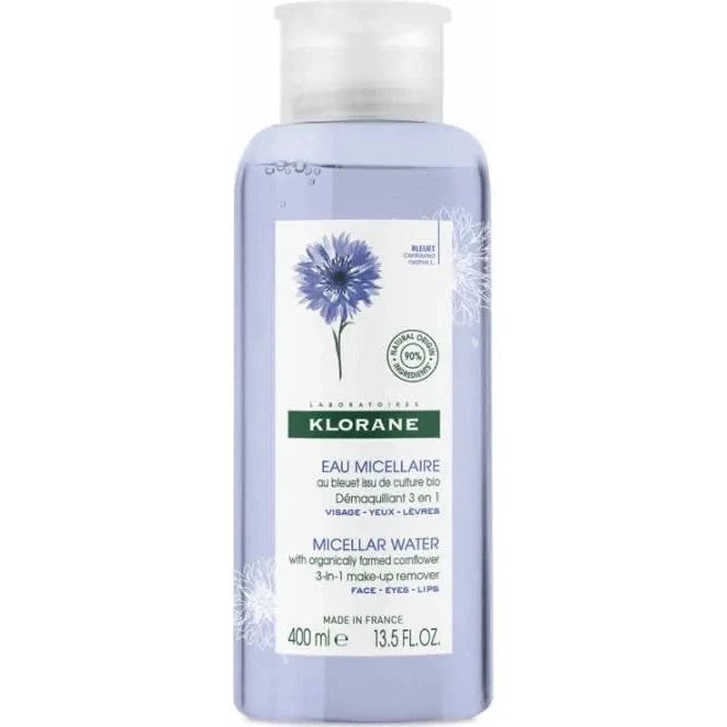 Klorane Kornblomst Ritual Micellar Vand 3-i-1, 400ml
